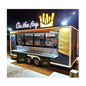 Food Trucks All purpose Food trailer Well Equipped Kitchen food trucks built <b>for</b> reliability durability and easy transportation - Product Image 3