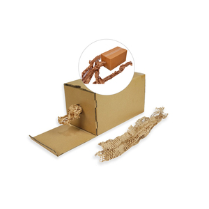 Papier en nid d'abeille de meilleure qualité pour emballage protecteur, papier Kraft de remplissage vide au prix le plus bas - Product Image 1