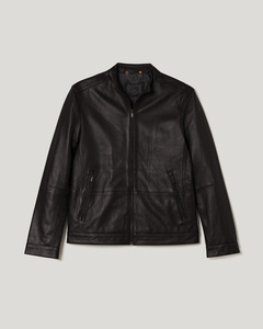 Chaqueta de cuero con cremallera de ante de lujo de tendencia para hombre, ropa de abrigo elegante al por mayor, chaqueta de tela ligera con logotipo personalizado - Product Image 3