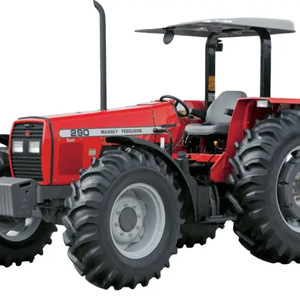 Tractor de ruedas Massey Ferguson MF385 bastante usado 4WD 70HP potencia nominal para motor componentes básicos de alta productividad venta - Product Image 6