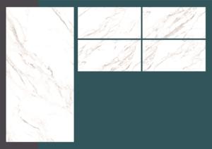 Worldwave International Premium Collection Statuario Grey Veins Azulejos vitrificados esmaltados 60x60cm y 60x120cm Luxury Spaces Villas - Product Image 3