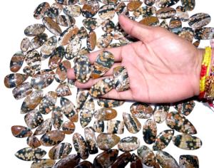 Lote de cabujones de piedras preciosas sueltas con forma de mezcla suave de jaspe de océano Natural pulido alto para hacer joyería al por mayor por gramo precio - Product Image 3