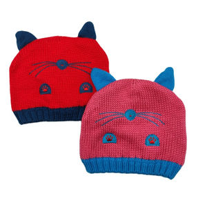 Gorros de Punto Tipo Waffle Unisex al por Mayor, Gorros de Invierno Personalizados con Puño, Etiqueta Tejida, Parche Bordado con Logotipo, Camuflaje, Personaje - Product Image 1