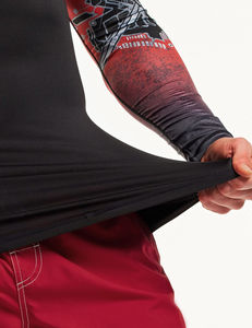Vente en gros de rash guards de haute qualité, durables, à manches longues, pour hommes, pour la natation, le surf, la plongée, le MMA, respirants, antibactériens - Product Image 6