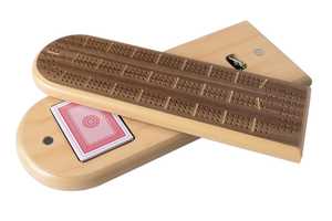 Jeu de cribbage en bois de qualité supérieure, jeu de société classique pour toute la famille, défi de compétences, divertissement d'intérieur, jouet de table - Product Image 3