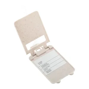 Étiquettes de bagages promotionnelles en plastique Tangerang Ecological Gadgets - Product Image 4