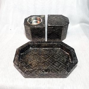 Ensemble de porte-encens Oud de style vintage avec plateau de brûleur d'encens en rotin naturel pour la décoration intérieure d'hôtel au meilleur prix - Product Image 6