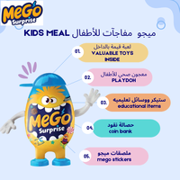 Œuf Surprise MEGO Jouet Capsule pour Enfants en Plastique PP Unisexe 12/CARTON 2026 Vente Chaude Jouets de Repas Moulés par Injection