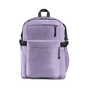 Vente chaude Unisexe École Sac À Dos Élégant Lettre Motif Conception avec Doublure En Polyester Imperméable Fermeture À Glissière pour Les Étudiants - Product Image 1