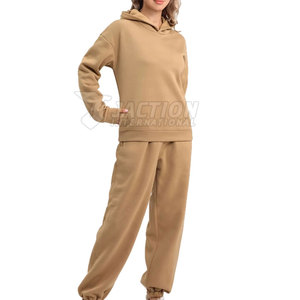 Ensemble sweat à capuche et jogging grande taille pour femme, style streetwear, prix bas, vente chaude - Product Image 3