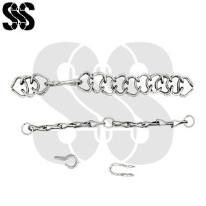 Cadena de Acero Inoxidable para Caballos, Ajustable, Duradera, de Primera Calidad, Cómoda, Resistente a la Corrosión, con Control de Presión Suave - Product Image 3