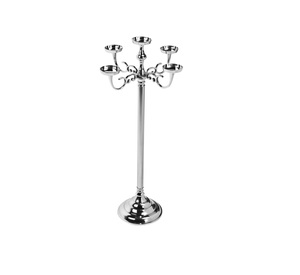 Aluminum Plain Polished 5 Arm Floor <b>Candelabra</b> for Wedding Decoration Manufacture of Aluminum Candle Holders - Product Image 1