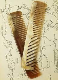 Peine de pelo de grado de salón ecológico de primera calidad con logotipo personalizado, cuerno de búfalo y mango de estilo Animal grabado para uso personalizado - Product Image 6