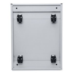Alera ALEPBFFLG 14,96 pouces. X 19,29 pouces. X 27,75 pouces Meuble de classement pleine longueur avec 2 tiroirs pour dossiers format légal/lettre, à poser à gauche ou à droite - Product Image 5