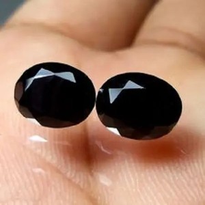 5mm 6mm 7mm ónix negro Natural corte ovalado suelto venta al por mayor piedras preciosas calibradas precio de fábrica comprar fabricante directo venta en línea - Product Image 1