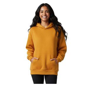 Sudadera con Capucha Extra Grande de Alta Calidad para Mujer, 100% Algodón, con Hombros Caídos Transpirables y Logotipo Personalizado para Invierno - Product Image 1