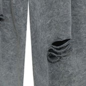 Pantalon de survêtement décontracté pour hommes, effet usé, respirant, écologique, haute qualité, léger, personnalisable, vente en gros OEM pour adultes - Product Image 6