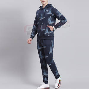 ชุดกีฬาลำลองสำหรับผู้ชายเสื้อมีฮู้ดแบบสวมหัวและมีเชือกผูกสำหรับวิ่ง - Product Image 4