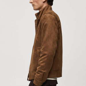 Chaqueta de Gamuza de Cabra para Hombre de Alta Calidad, Estilo Lujoso, Diseño Moderno, Venta Rápida, MOQ Personalizado, Fabricación Propia - Product Image 4