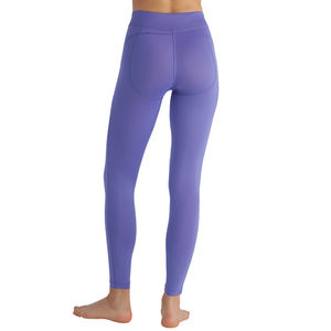 Pantalones deportivos de cintura media para mujer, mallas de Yoga lisas de diseño superior, cierre de cintura elástica, mallas de mujer de buena calidad - Product Image 2