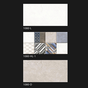 Carreaux muraux brillants de 300x600mm pour la collection numérique exclusive intérieure pour les villas, les hôtels et les appartements. - Product Image 1