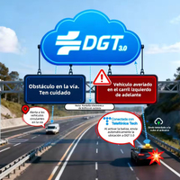 Baliza V16 DGT 3.0 Homologada con GPS, Tarjeta SIM, Semáforo y Seguimiento de Ubicación Inteligente.