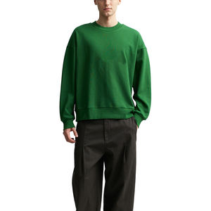 Haute qualité 240gsm hommes sweats à capuche taille XL Polyester/coton polaire hiver sans cordes coupe régulière pull solide Streetwear - Product Image 5