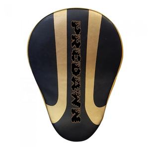 ถุงมือหนังวัว14ออนซ์นวมฝึกแบบมืออาชีพพิมพ์ลายเจาะสำหรับเล่นกีฬาตามสั่งขนาด - Product Image 5