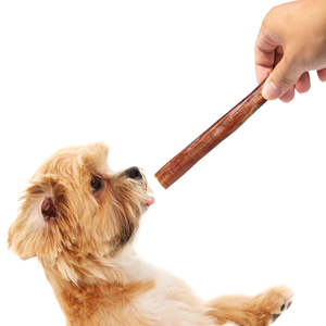 Natural Dog Chew Bully Beef Meet Stick para mascotas tratar comida para perros disponible a precio a granel de India Bully Sticks - Product Image 3