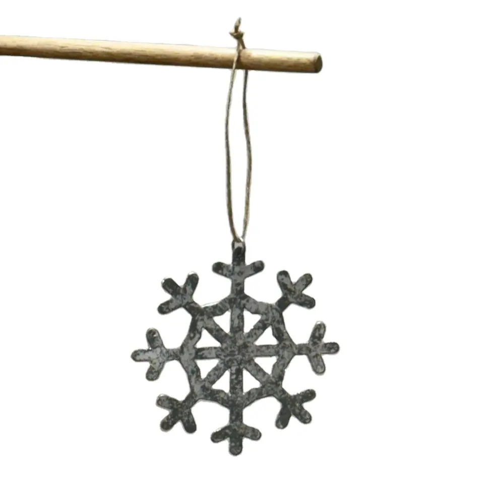 Новый дизайн, идеально сделанная форма, желобная Снежинка, рождественское подвесное украшение