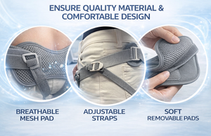 Ceinture de soutien pour hernie de qualité médicale - Légère et respirante pour soulager la douleur et favoriser la récupération post-hernie - Product Image 3