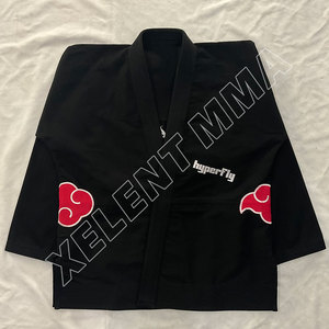 Peso ligero BJJ Gi Black Jiu Jitsu Gi100 % algodón BJJ Kimonos hecho a medida Brazilian Jiu-Jitsu Gi Kimonos - Product Image 2