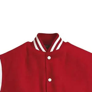 Chaquetas Varsity de Piel de Oveja Antibacterianas de Alta Calidad para Hombre y Mujer, Nuevo Estilo, Cuello Alto, Todas las Tallas y Colores, Lana Baja - Product Image 3