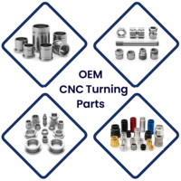 Servicio de Mecanizado CNC Personalizado de Piezas de Aluminio 6061-T6 7075-T6 6063, Componentes de Aleación de Aluminio Torneados por CNC