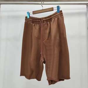 กางเกงขาสั้นแฟชั่นผู้ชายปี 2025 ผ้าแคนวาสโพลีเอสเตอร์ 100% ระบายอากาศได้ดี ลายดาว คุณภาพพรีเมียม บริการ OEM โรงงานผลิตตามสั่ง คุณภาพสูง - Product Image 3