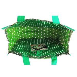 Sacs de courses en PP tissé avec fermeture à bouton et poignée personnalisable - Product Image 5