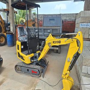 Mini-excavatrice de haute qualité 1 tonne, engin de chantier sur chenilles, moteur KOOP Changchai, forte puissance de creusement, direct usine - Product Image 5