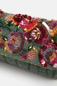 เพลิดเพลินไปกับการปักลายกระเป๋าที่ไม่ซ้ำใครสไตล์โบฮีเมียนกระเป๋าถือคลัทช์มือกระเป๋าซับในดีไซน์แฟนซีขายส่ง - Product Image 5