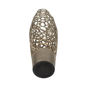 Luxury High Polish Iron Tabletop <b>Vase</b> Coastal Design Glossy Finished Family Kitchen Use ZAHID EXPORTS flower <b>vase</b> - Product Image 1