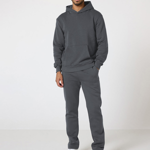 ชุดวอร์มและฮู้ดสำหรับผู้ชายกางเกงวอร์มแบบสวมหัวแบบสองชิ้นสำหรับฤดูหนาว - Product Image 1