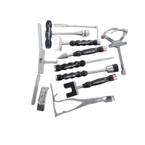 ชุดเครื่องมือผ่าตัดกระดูกต้นขาข้อสะโพก11ชิ้นชุดเครื่องมือผ่าตัดทำจากสเตนเลสสตีลคุณภาพสูง - Product Image 3