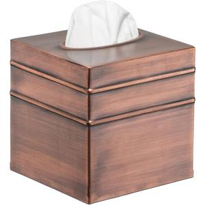 Bathroom Shiny Silver Finishing Metal Square Napkin Box for Restaurant Industry, Designer Metal Tissue Holder Supplier for Hotel - Product Image 6