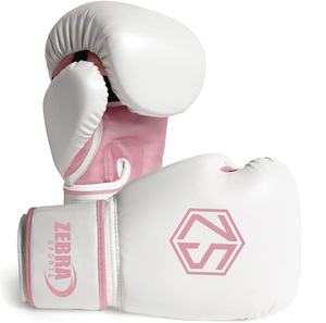 New Year Wholesale High Quality 12oz PU Leather Adult Professional Boxing <b>Gloves</b> with <b>Moisture</b> Wicking Custom Logo 2026 - Product Image 4