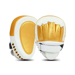 Coussinets de frappe de boxe personnalisés en gros avec logo, en cuir PU écologique, couleurs et tailles personnalisées, coussinets de frappe de boxe de sécurité - Product Image 6