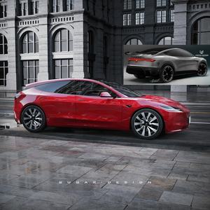 รถยนต์ไฟฟ้า Tesla พร้อมระบบออโต้ซิลที่มีอัตราเร่งความเร็วสูงมีคุณสมบัติภายในที่หรูหราและชาร์จได้อย่างรวดเร็ว