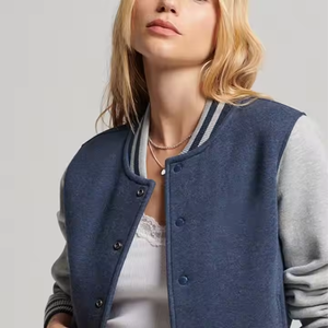 Coupe-vent Varsity Jacket pour femmes Chemises respirantes pour femmes Vêtements d'extérieur Automne Veste légère - Product Image 6