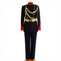 Dernière Nouveauté : Uniforme de Garde Cérémoniel Décoratif pour Hommes, Style Veste, Service OEM Personnalisé, Marque Personnalisée, en Polyester Gabardine