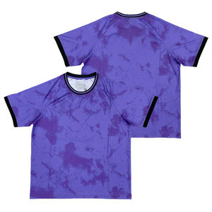 เสื้อกีฬาฟุตบอลชาย/หญิงสำหรับฤดูร้อนเสื้อยืดพิมพ์ซับลิเมชันเต็มรูปแบบระบายอากาศได้ดี - Product Image 1