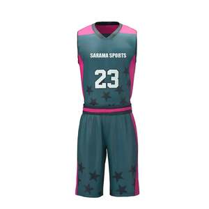 Ropa deportiva transpirable personalizable de alta calidad para hombres y mujeres Uniforme de baloncesto de equipo de bajo precio - Product Image 4