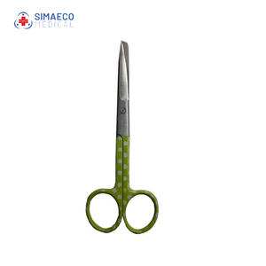 Ciseaux de soins chirurgicaux réutilisables en acier inoxydable et plastique avec source d'alimentation de machines en bois de résine - Product Image 3